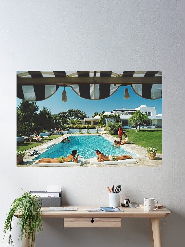 Luxury Lifestyle Pictures - Retro Havuz Kenarı Host Lüks Yaşam