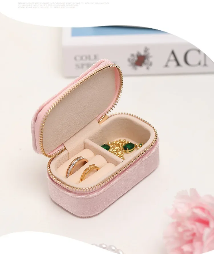 Mini seyahat mücevher kutusu,  - Velvet Jewelry Box incelemesi ve fiyatı