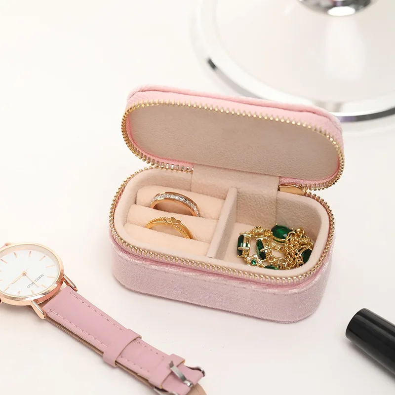 Mini seyahat mücevher kutusu,  - Velvet Jewelry Box incelemesi ve fiyatı