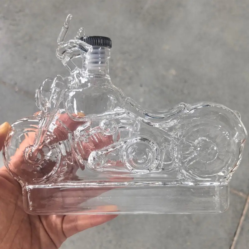 Motosiklet Tarzı Viski Sürahis - Glass Decanter Whiskey incelemesi ve fiyatı