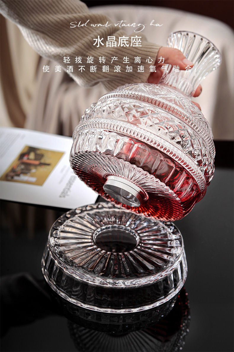 DEOUNY Avrupa Yıldız Elmas Dön - Glass Decanter Whiskey incelemesi ve fiyatı