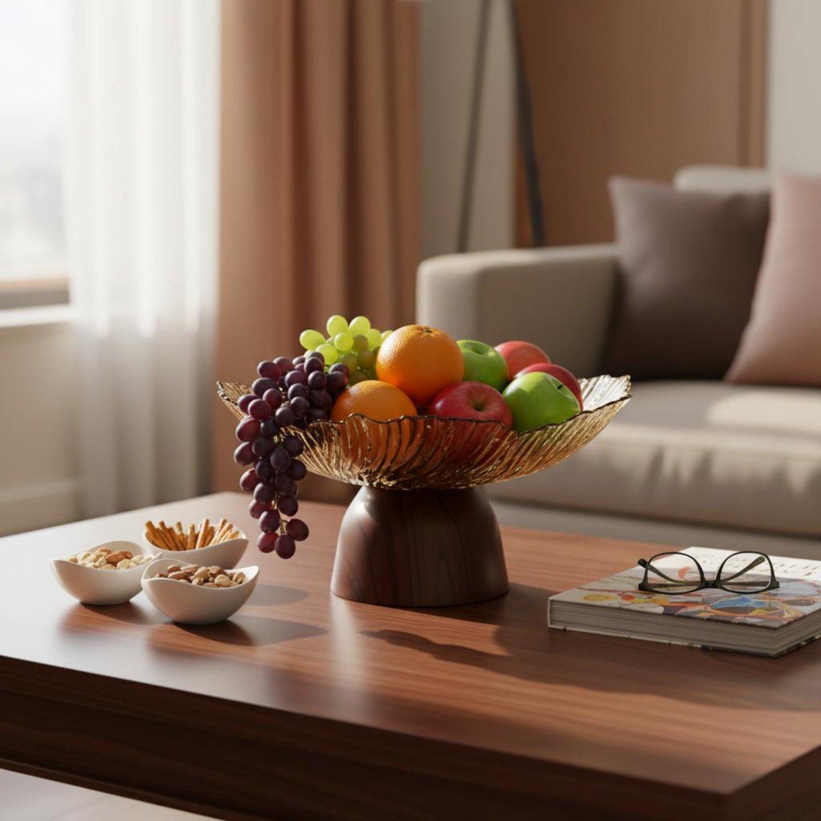 Endüstriyel Tepsi Ahşap Görünü - Wooden Serving Tray incelemesi ve fiyatı