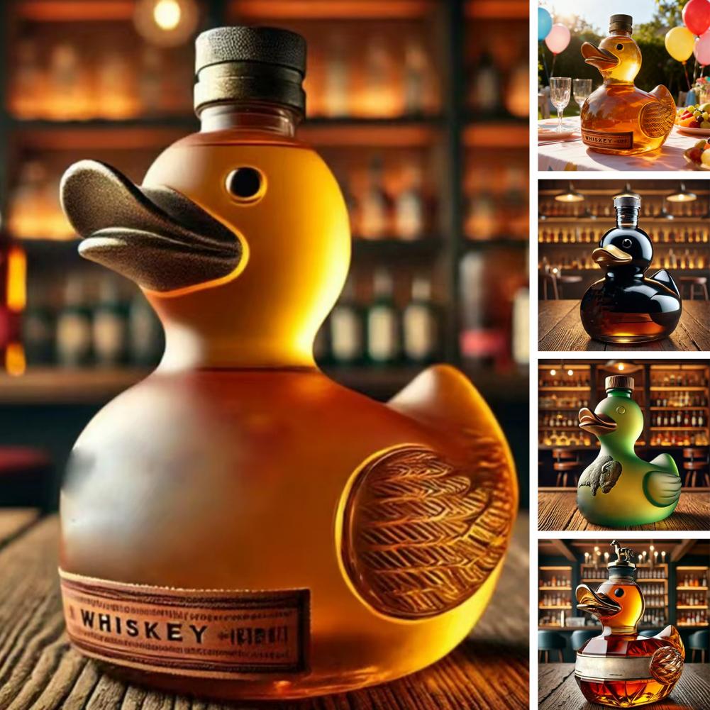 Ördek Şeklinde Viski Şişesi Ca - Glass Decanter Whiskey incelemesi ve fiyatı