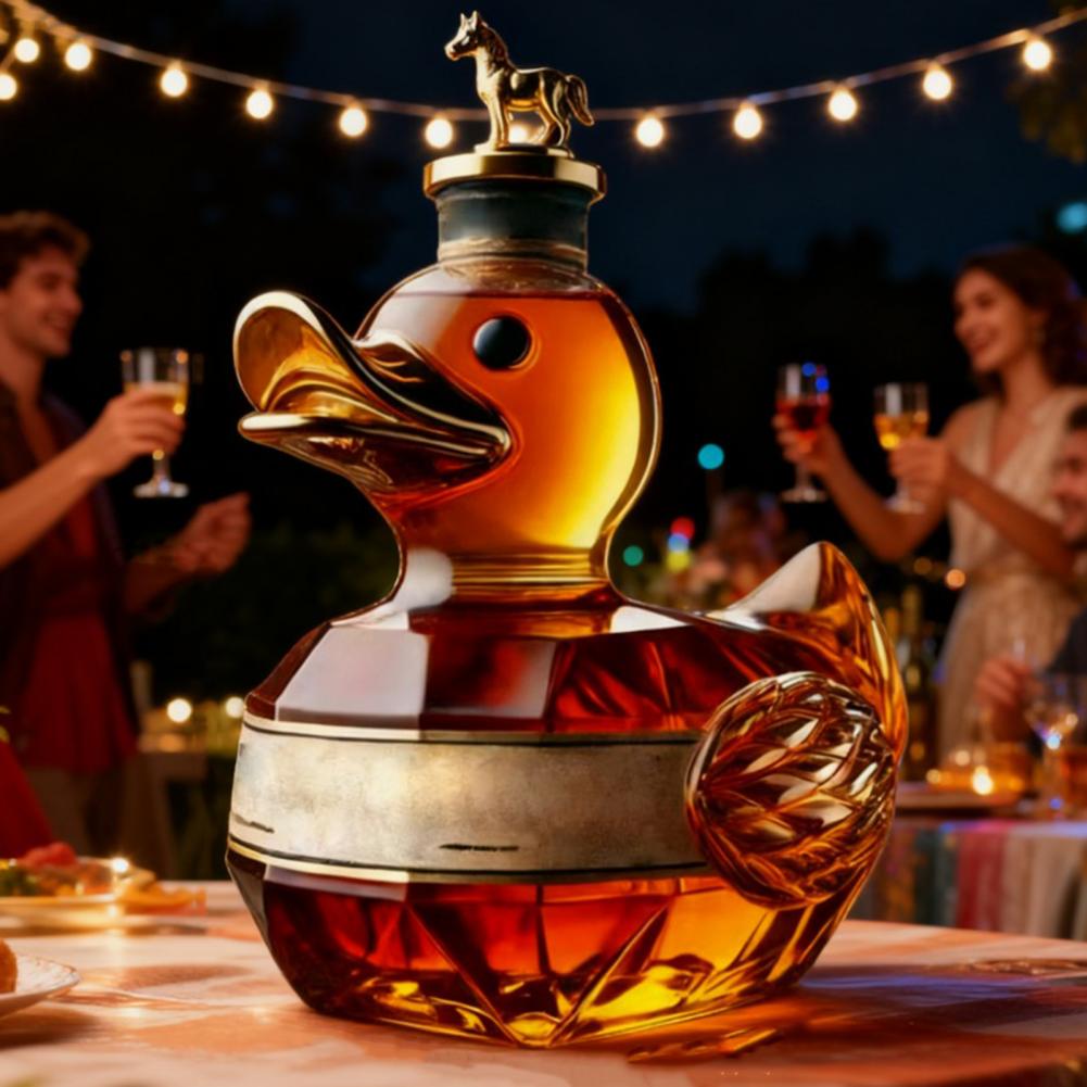 Ördek Şeklinde Viski Şişesi Ca - Glass Decanter Whiskey incelemesi ve fiyatı