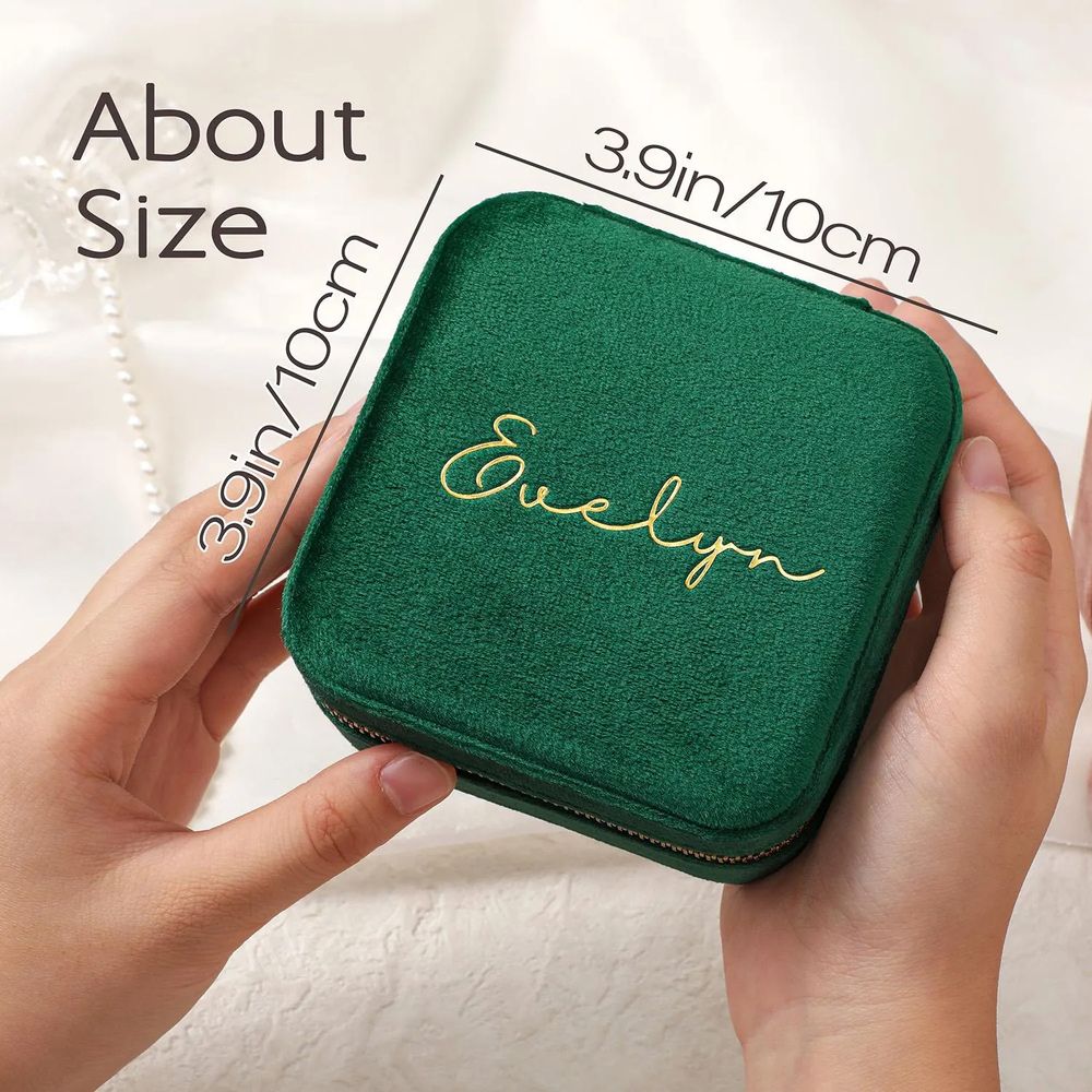 Kişiye Özel Mücevher Kutusu Ka - Velvet Jewelry Box incelemesi ve fiyatı