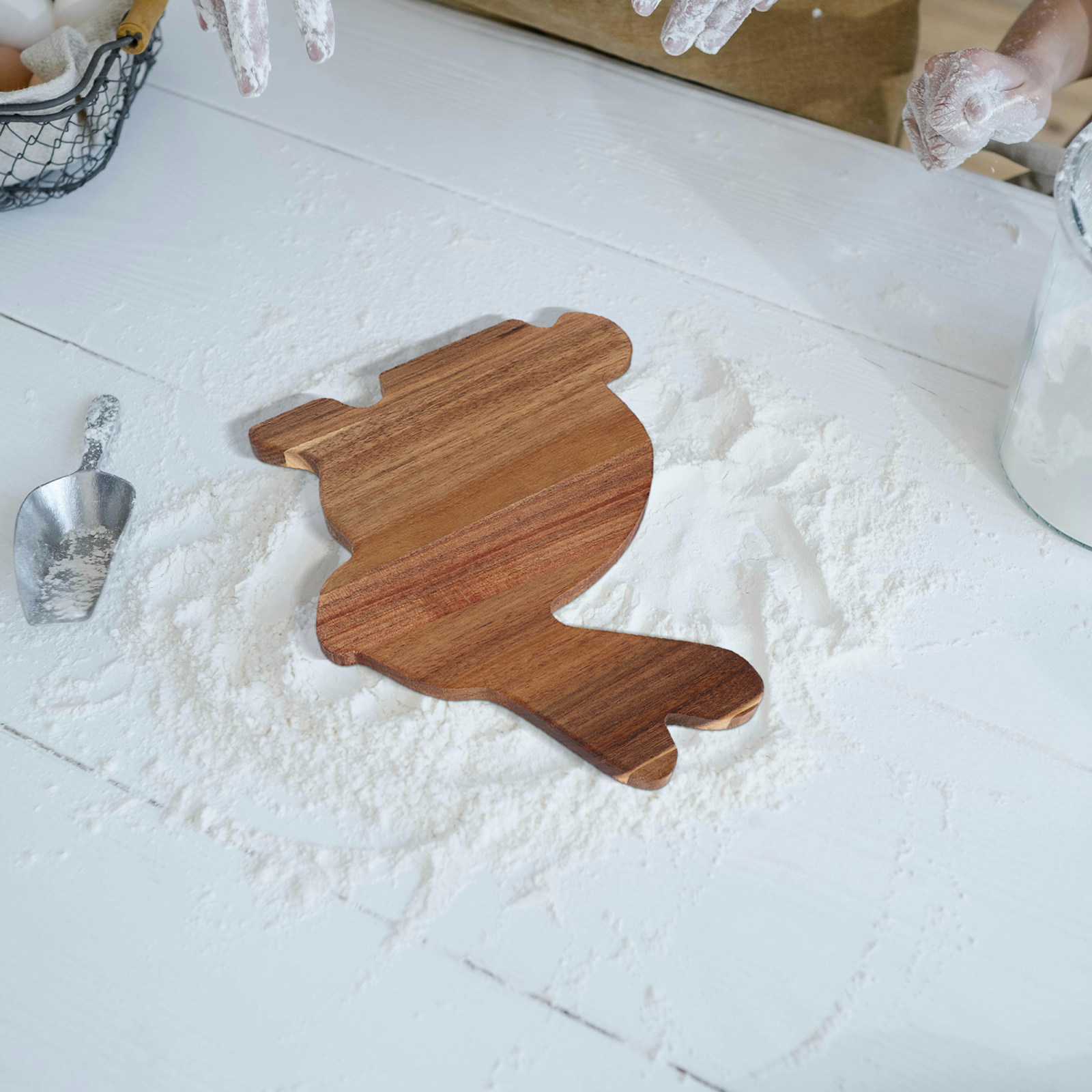 Tavşan Şeklinde Ahşap Servis T - Wooden Serving Tray incelemesi ve fiyatı