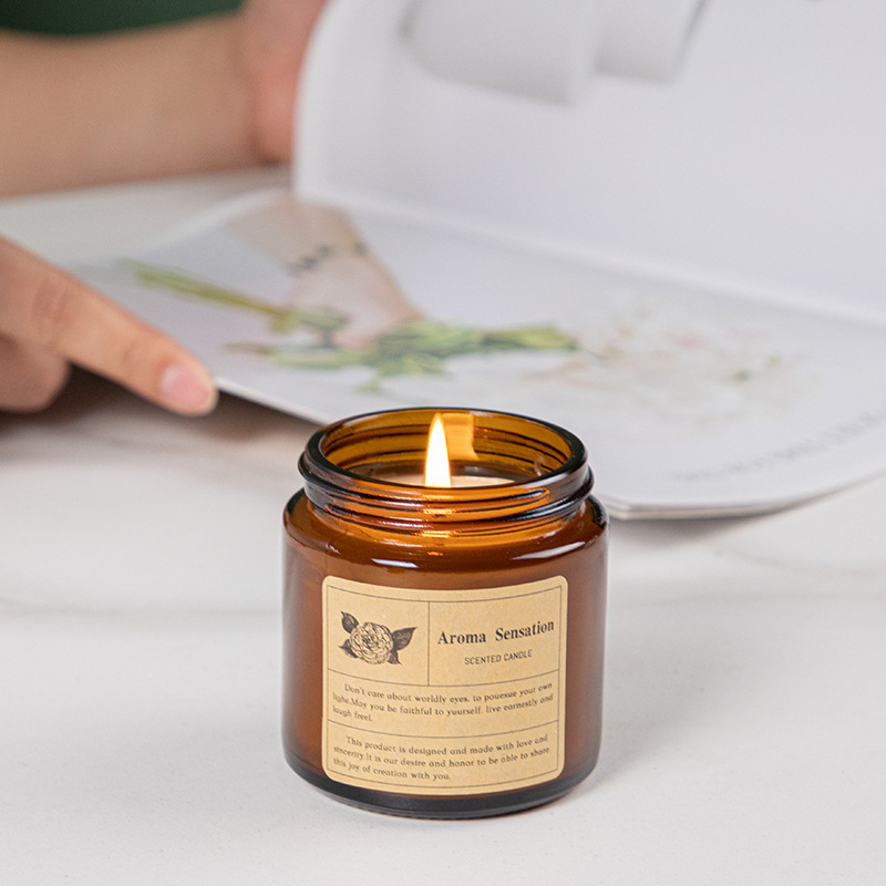 Kahverengi Cam Bardak Aromater - Scented Candle Luxury incelemesi ve fiyatı