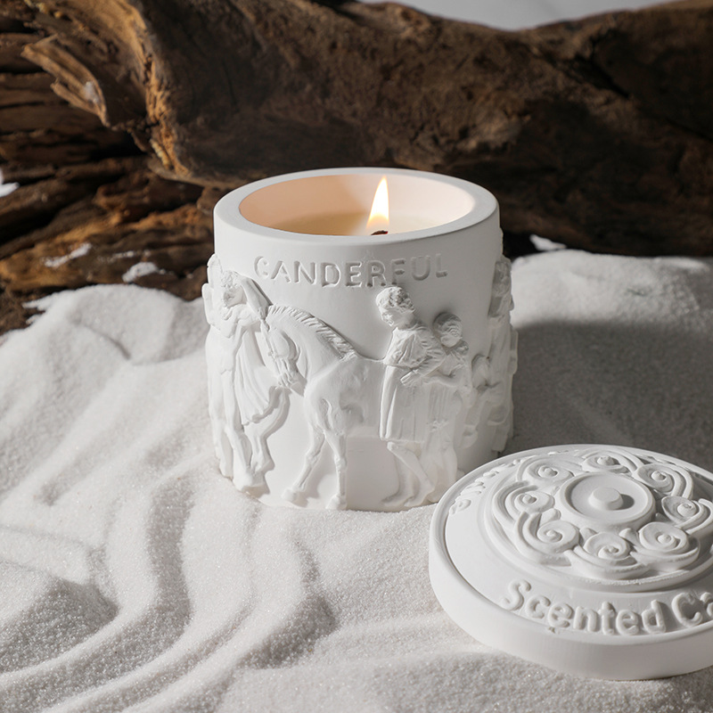 Lüks Parthenon heykel fincan k - Scented Candle Luxury incelemesi ve fiyatı