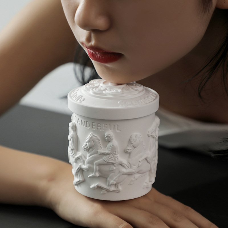 Lüks Parthenon heykel fincan k - Scented Candle Luxury incelemesi ve fiyatı