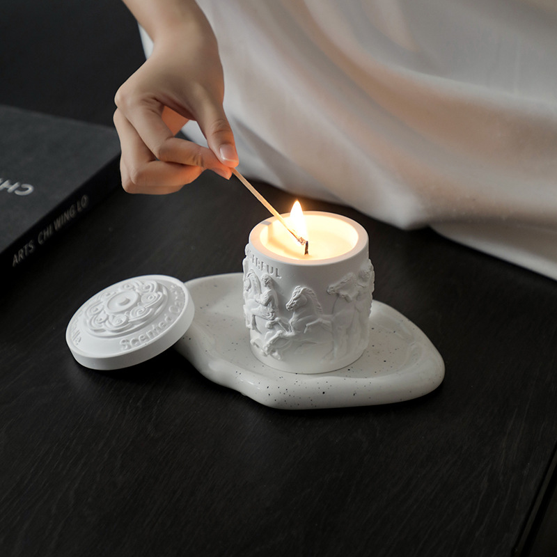 Lüks Parthenon heykel fincan k - Scented Candle Luxury incelemesi ve fiyatı