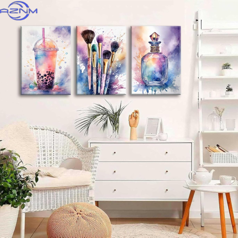 3 adet Lüks Suluboya Tatlı Ele - Luxury Lifestyle Pictures incelemesi ve fiyatı