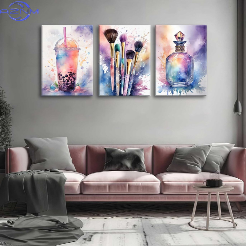 3 adet Lüks Suluboya Tatlı Ele - Luxury Lifestyle Pictures incelemesi ve fiyatı