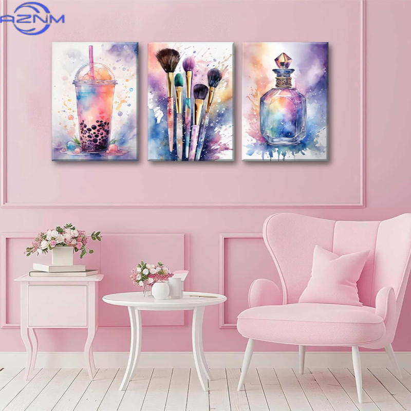 3 adet Lüks Suluboya Tatlı Ele - Luxury Lifestyle Pictures incelemesi ve fiyatı