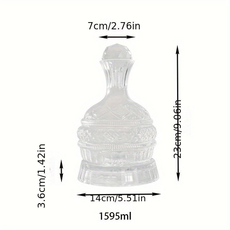 Kristal Şarap Dekantör Zarif E - Glass Decanter Whiskey incelemesi ve fiyatı