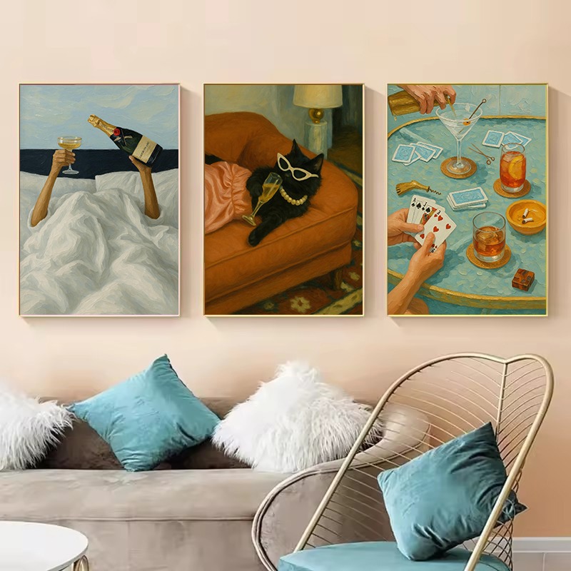 1 adet Çerçevesiz Vintage Siya - Luxury Lifestyle Pictures incelemesi ve fiyatı