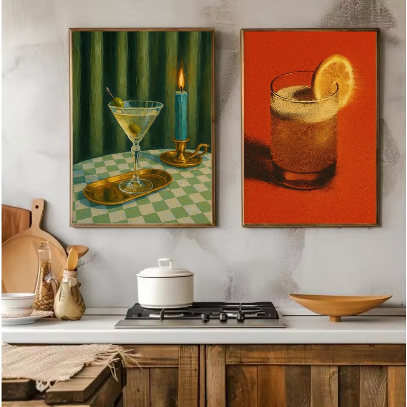 1 adet Çerçevesiz Vintage Siya - Luxury Lifestyle Pictures incelemesi ve fiyatı