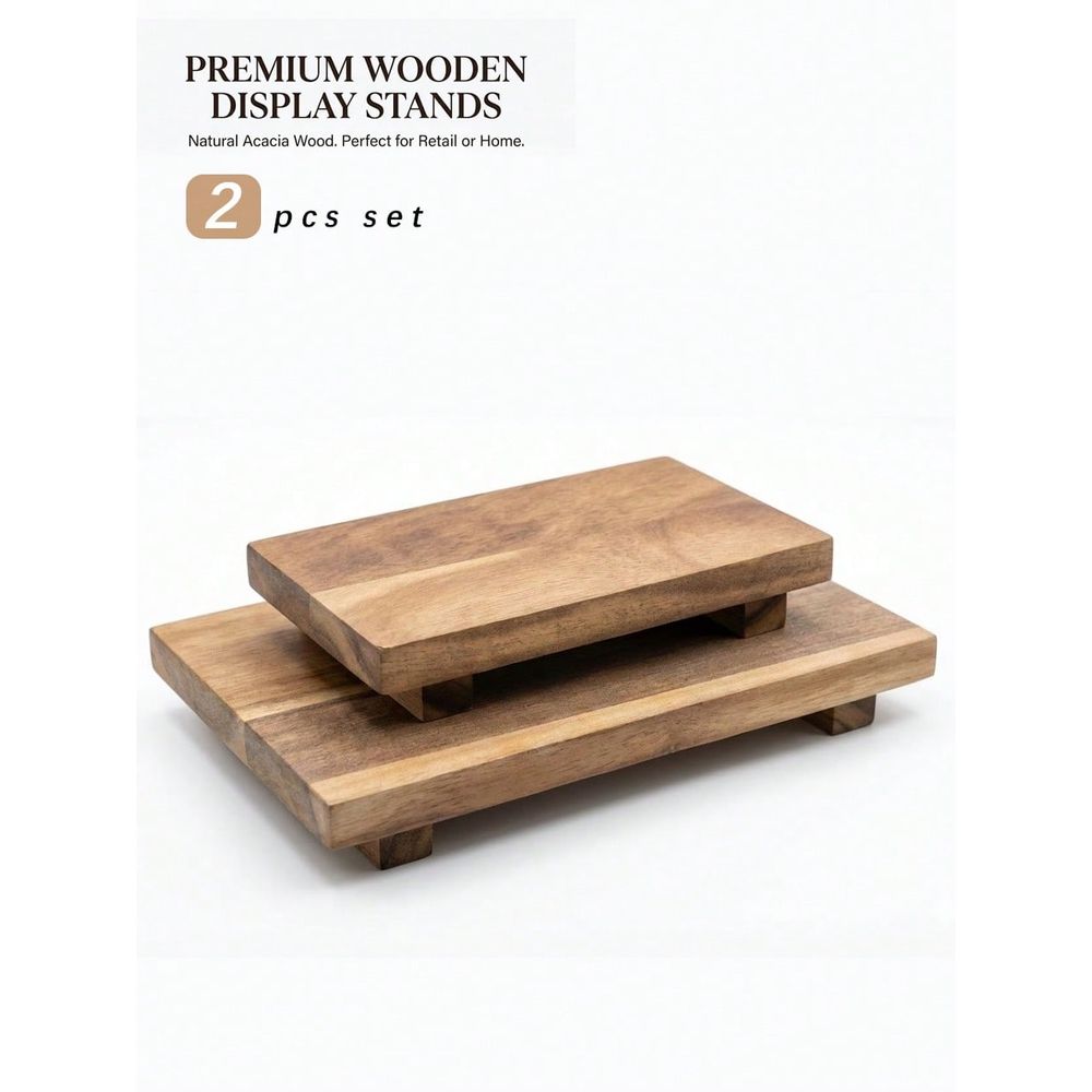 Parça Seti, İpli Ayaklı Ahşap  - Wooden Serving Tray incelemesi ve fiyatı