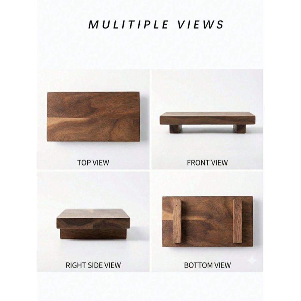 Parça Seti, İpli Ayaklı Ahşap  - Wooden Serving Tray incelemesi ve fiyatı