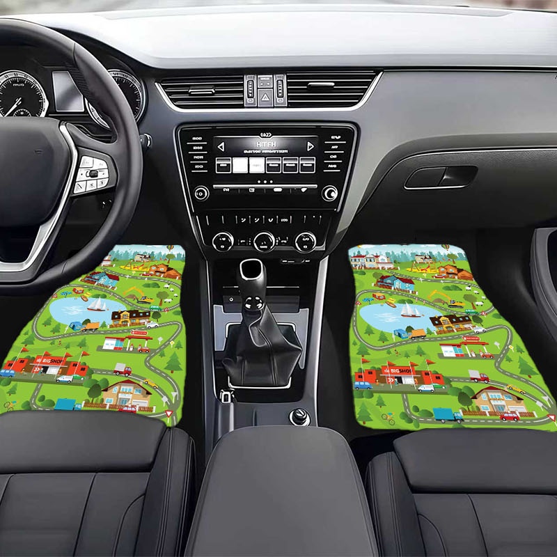 4 adet Polyester Araba Paspasl - Luxury Lifestyle Cars incelemesi ve fiyatı