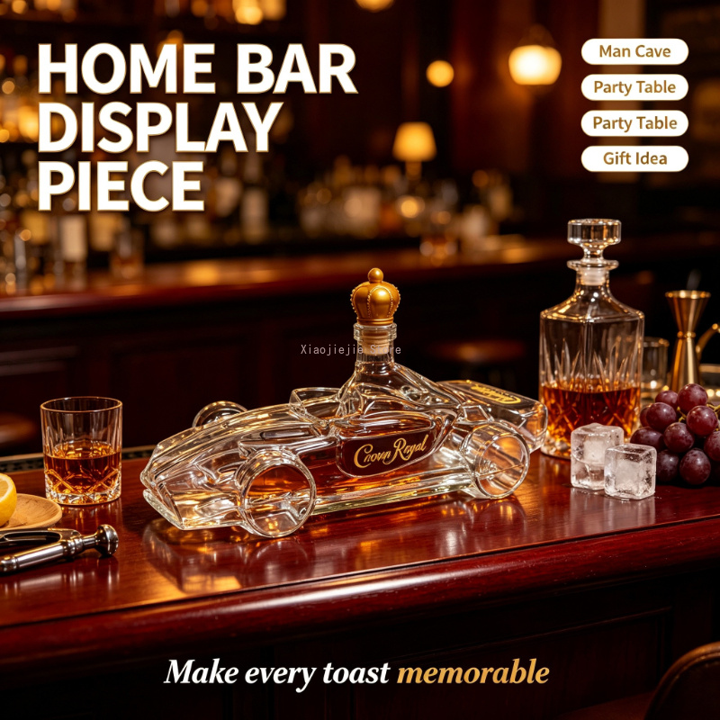 Yarış Arabası Şeklinde At Tıpa - Glass Decanter Whiskey incelemesi ve fiyatı
