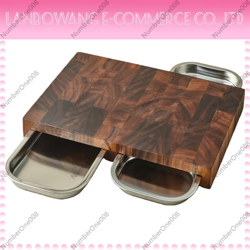 Paslanmaz Çelik Tepsili Ceviz  - Wooden Serving Tray incelemesi ve fiyatı