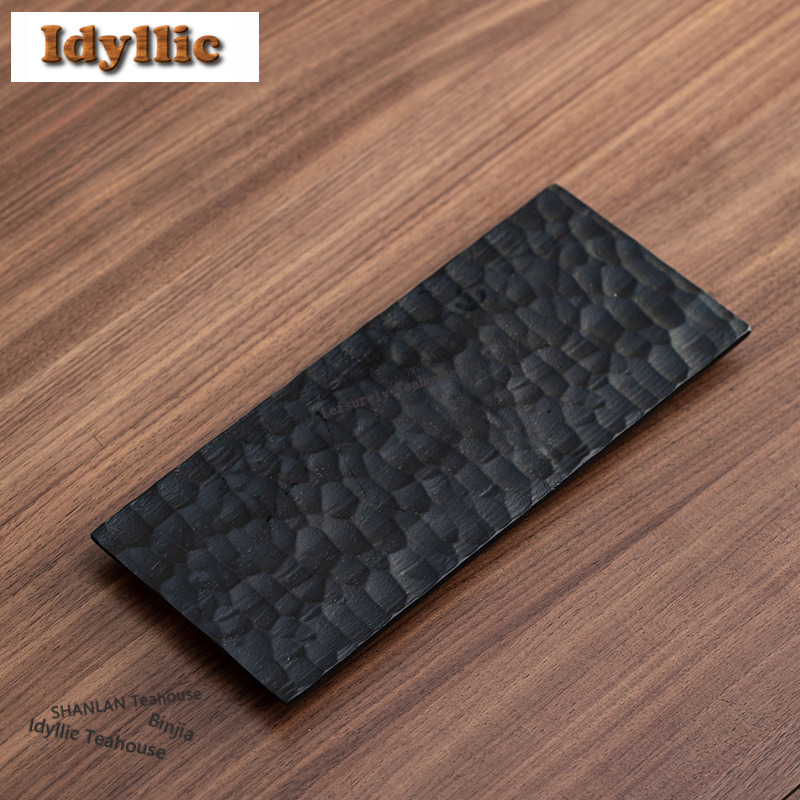 Ceviz Ağacı Karbonize Çay Teps - Wooden Serving Tray incelemesi ve fiyatı